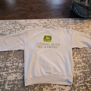John Deere Grey Sweatshirt